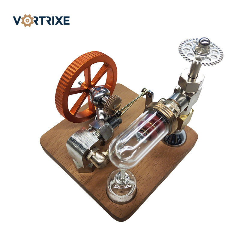 VORTRIXE Vertical Flywheel Speed Adjustable Stirling Engine Model