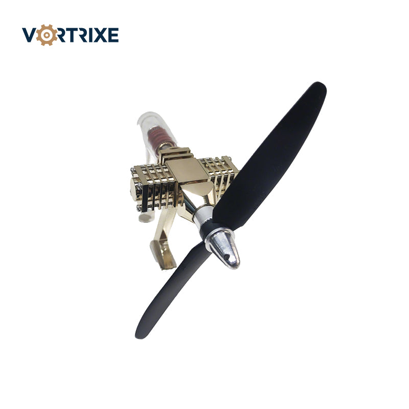VORTRIXE Stirling Engine Motor Aircraft Toy