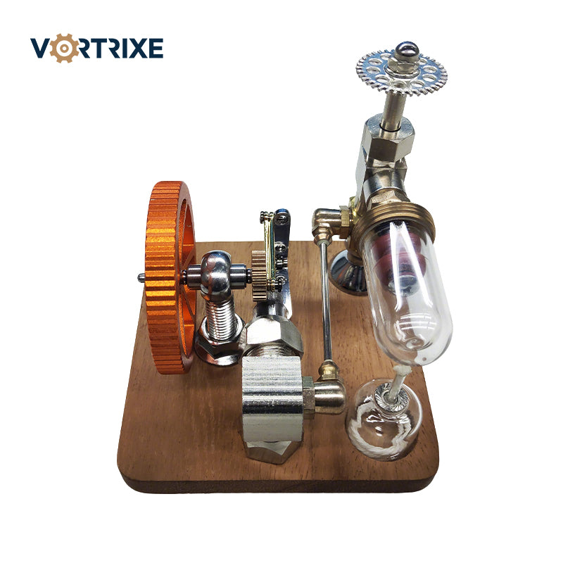 VORTRIXE Vertical Flywheel Speed Adjustable Stirling Engine Model