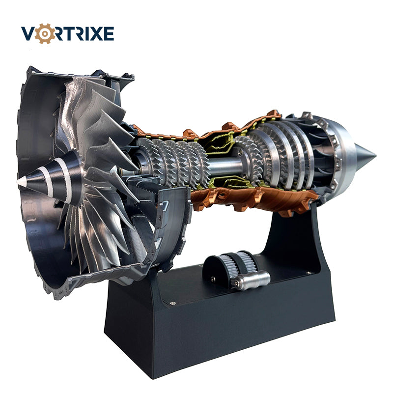 VORTRIXE TR900 DIY Aero Turbofan Engine – Educational STEM Model